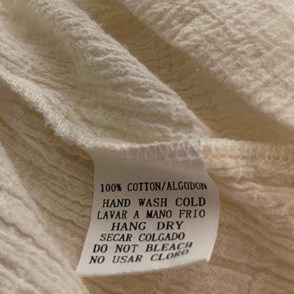 Mod ref big sleeve crop shirt size large - Picture 6 of 9